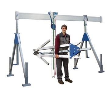 alu-portalkrane stationär- leichtportalkran - Kleinkran - aluminium portalkrane